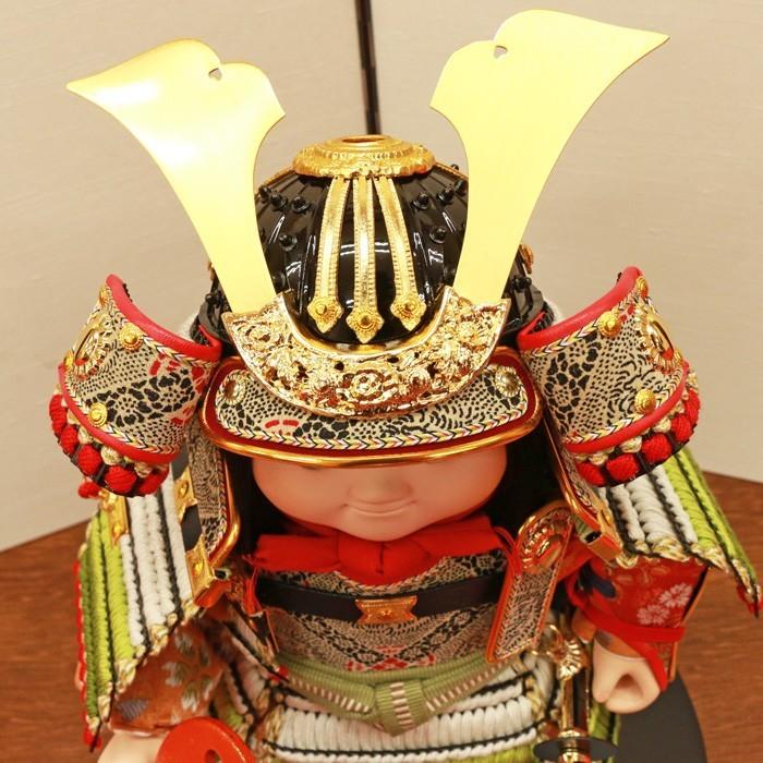 ひなせい 五月人形 ガラスケース飾り 子供大将飾り / 幸一光 大翔