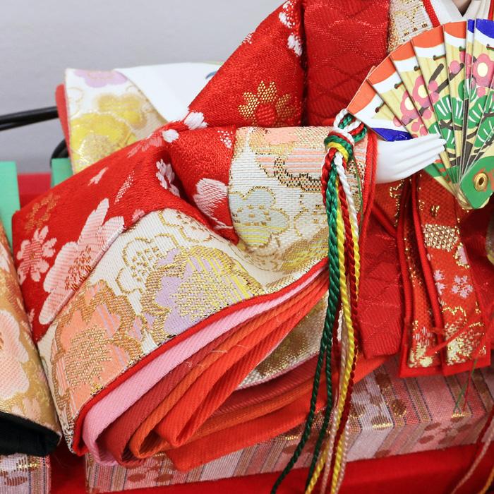 ひなせい 雛人形 コンパクト ケース飾り 「アクリルケース まゆ