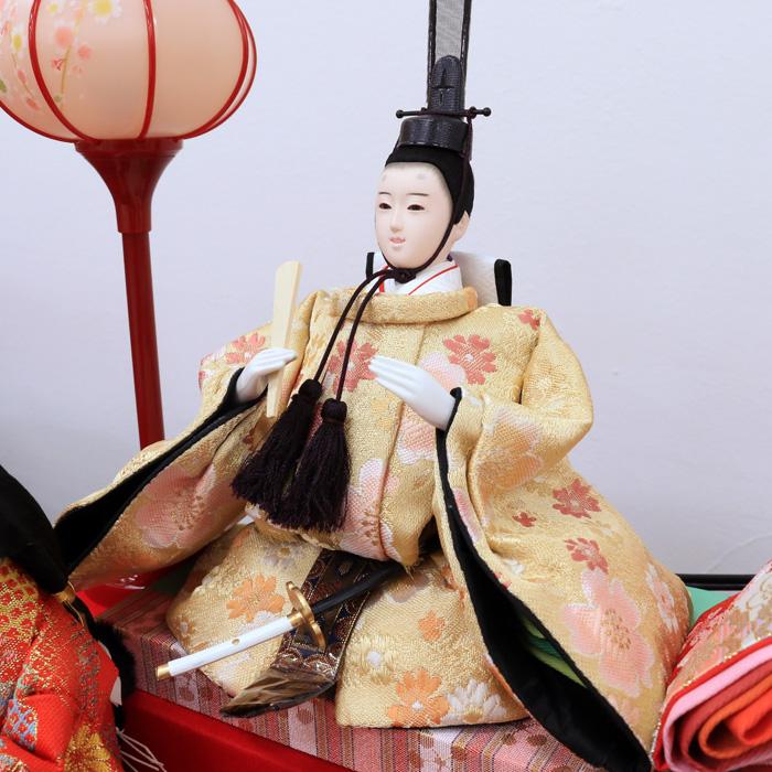 ひなせい 雛人形 コンパクト ケース飾り 「アクリルケース まゆ