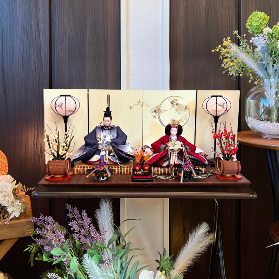 雛人形 おしゃれ インテリア コンパクト 「和泉雛2」 お雛様 ひな人形 お雛さま おひな様 おひなさま | ひなせい | 03