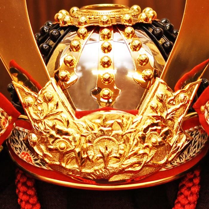 ひなせい 五月人形 おしゃれ コンパクト飾り / 1/3 源義経 緑 加藤鞆美