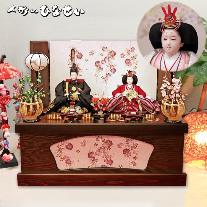 豪華 ひな人形 ケース入り 7人飾り 68cm幅 雛祭り 収納箱付き 美品 豪華 ひな人形 ケース入り 7人飾り 68cm幅 雛祭り 収納箱付き 美品