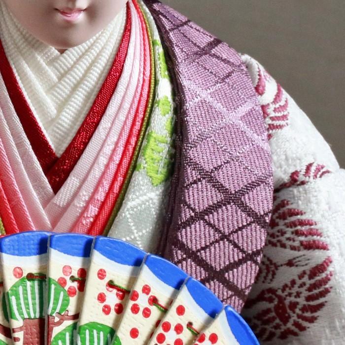 ひなせい 雛人形 コンパクト おしゃれ 「かな2」立ち雛 たち雛 立雛 た
