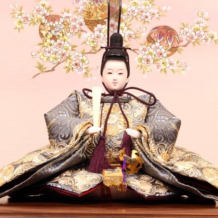 ひなせい 雛人形 三段飾り 収納飾り 「花須衣2」 おしゃれ 3段飾り 5