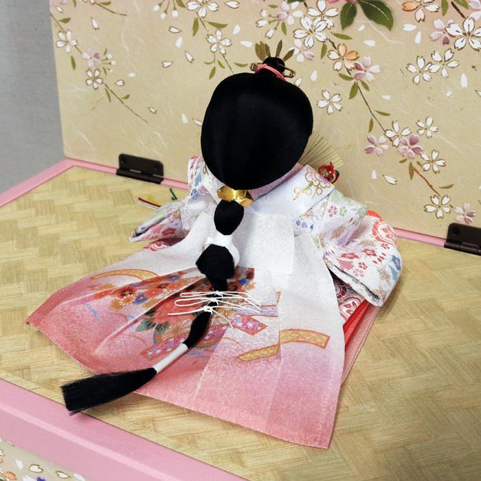 こ*ん様 ひな人形 おしゃれ コンパクト モダン 立雛 雛人形 立ち雛 たちびな ひなせい 雛人形 コンパクト 収納 「小瑚（ここ）2」おしゃれ 収納飾り