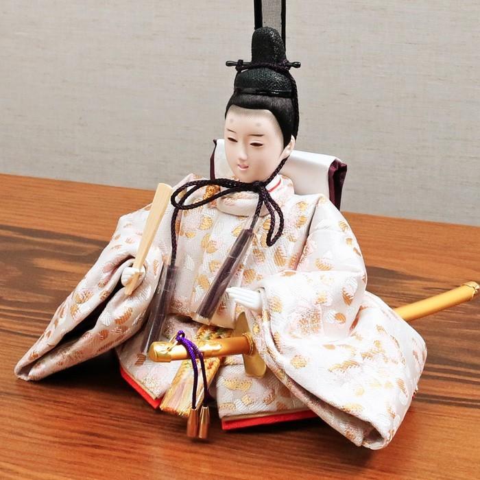雛人形 コンパクト おしゃれ 「小桃2」 三段飾り 五人飾り ひな人形 お雛様 | ひなせい | 11