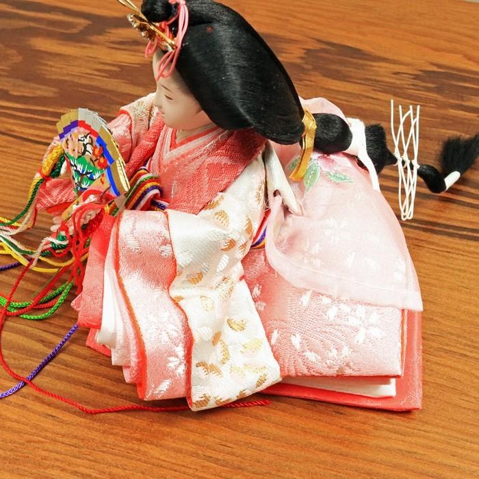 雛人形 コンパクト おしゃれ 「小桃2」 三段飾り 五人飾り ひな人形 お雛様 | ひなせい | 09