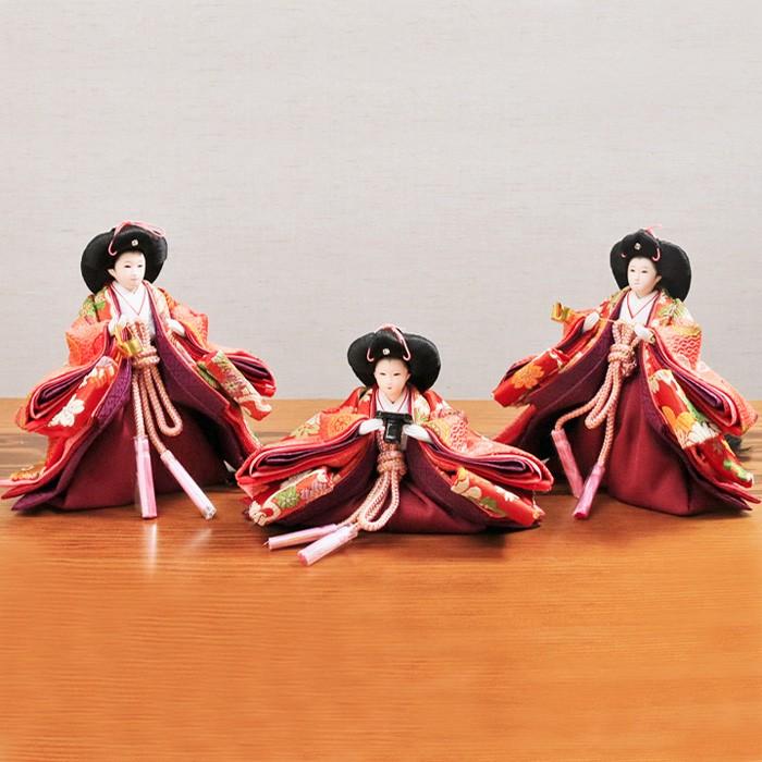 雛人形 コンパクト おしゃれ 「小桃」 三段飾り 五人飾り ひな人形 お雛様 | ひなせい | 13