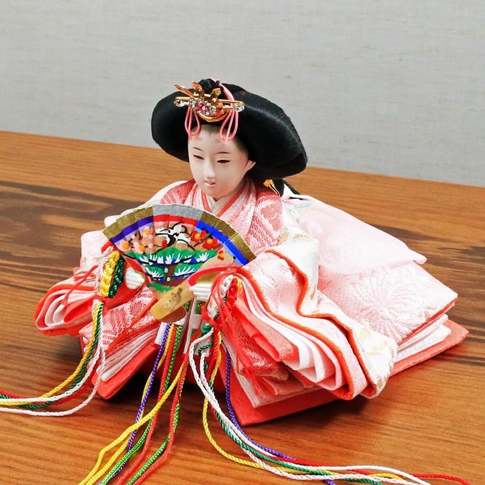 雛人形 コンパクト おしゃれ 「小桃」 三段飾り 五人飾り ひな人形 お雛様 | ひなせい | 08