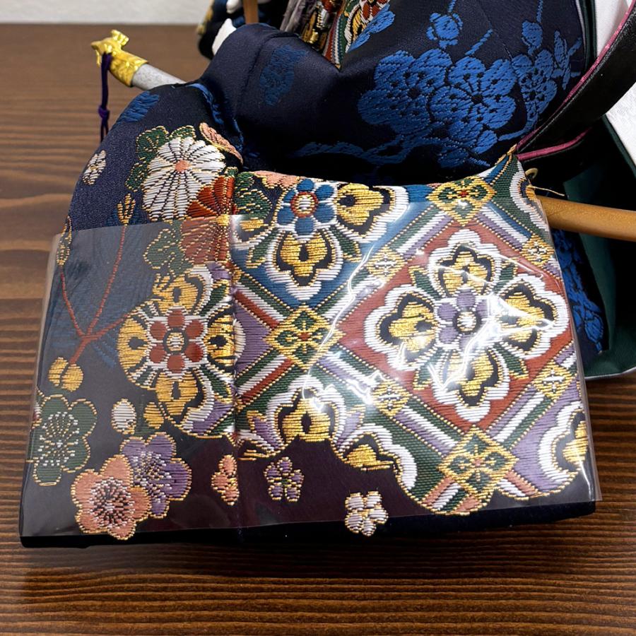 美品⭐お雛様⭐二人親王 コンパクト収納飾り 雛人形 コンパクト おしゃれ お祝い ひな人形 親王 収納飾り かぶせ式