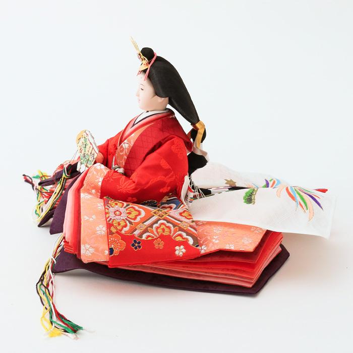 ひなせい 雛人形 おしゃれ 収納飾り 「このみ雛」 親王飾り 二人