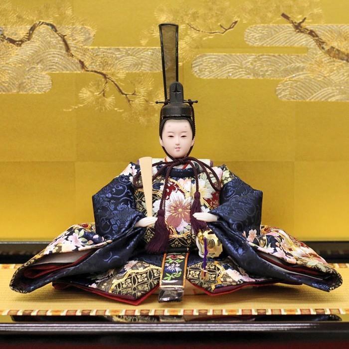 ひなせい 雛人形 三段飾り 収納飾り 「古都花3」 おしゃれ 5人飾り
