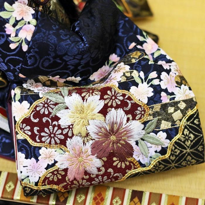 雛人形 三段飾り 収納飾り 「古都花3」 おしゃれ 5人飾り 高級 ひな人形 お雛様_12