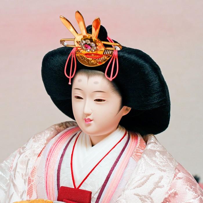 ひなせい 雛人形 おしゃれ インテリア コンパクト 「琴美雛」モダン 