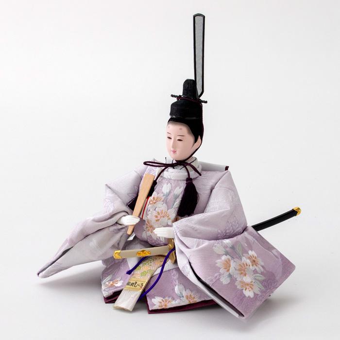 ひなせい 雛人形 おしゃれ コンパクト 収納飾り 「都(くに)雛