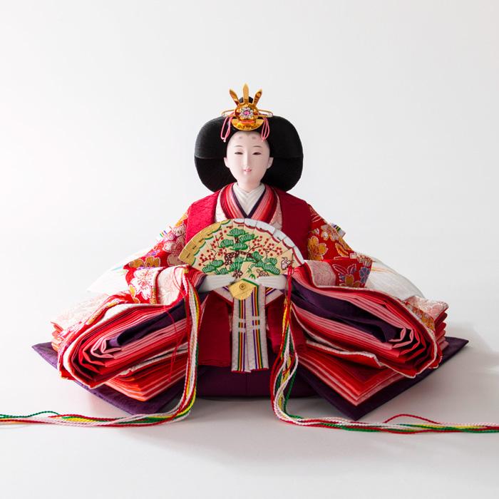 ひなせい 雛人形 おしゃれ インテリア コンパクト 「京極雛