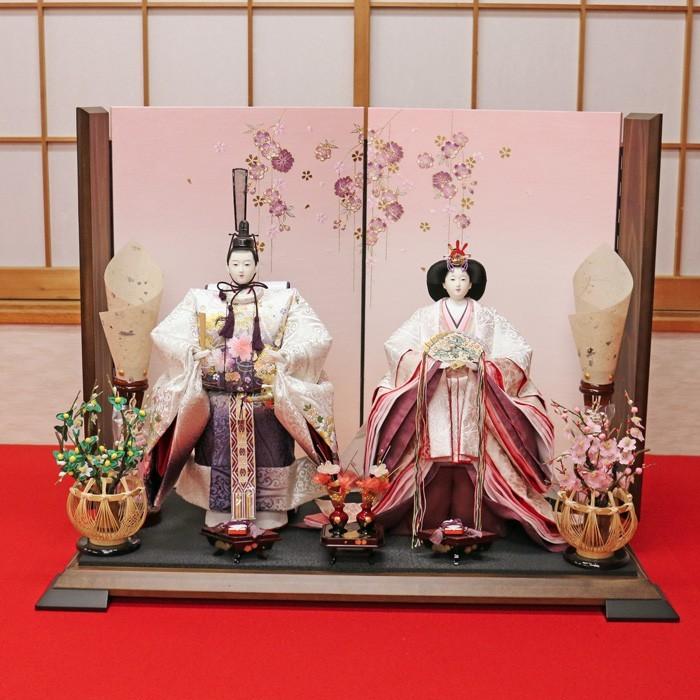 ひなせい 雛人形 おしゃれ 「みよ2」立ち雛 たち雛 立雛 たちびな 