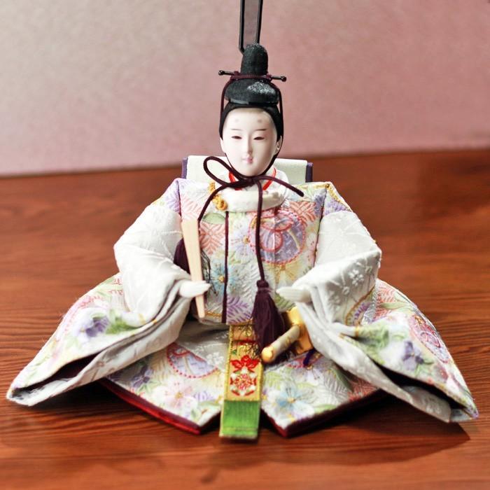 ひなせい 雛人形 コンパクト おしゃれ 収納飾り 「音(おと)雛