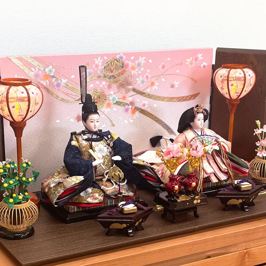 ひなせい 雛人形 おしゃれ インテリア コンパクト 「怜華雛2」 人気 1