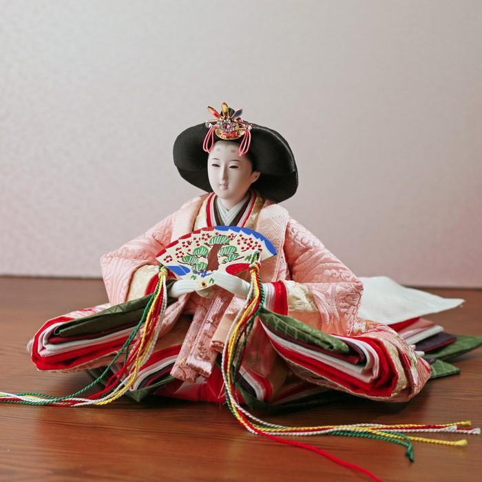ひなせい 雛人形 おしゃれ インテリア コンパクト 「怜華雛