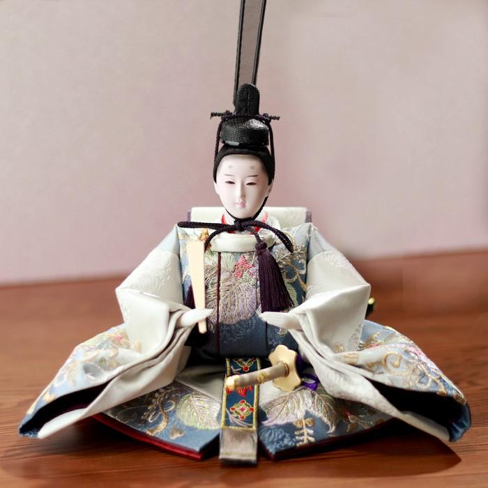 雛人形 収納飾り おしゃれ インテリア「瑠(るり)雛」 ひな人形 お雛様 コンパクト モダン_11