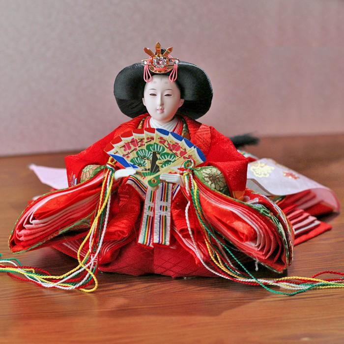 雛人形 収納飾り おしゃれ インテリア「里(さと)雛」 ひな人形 お雛様