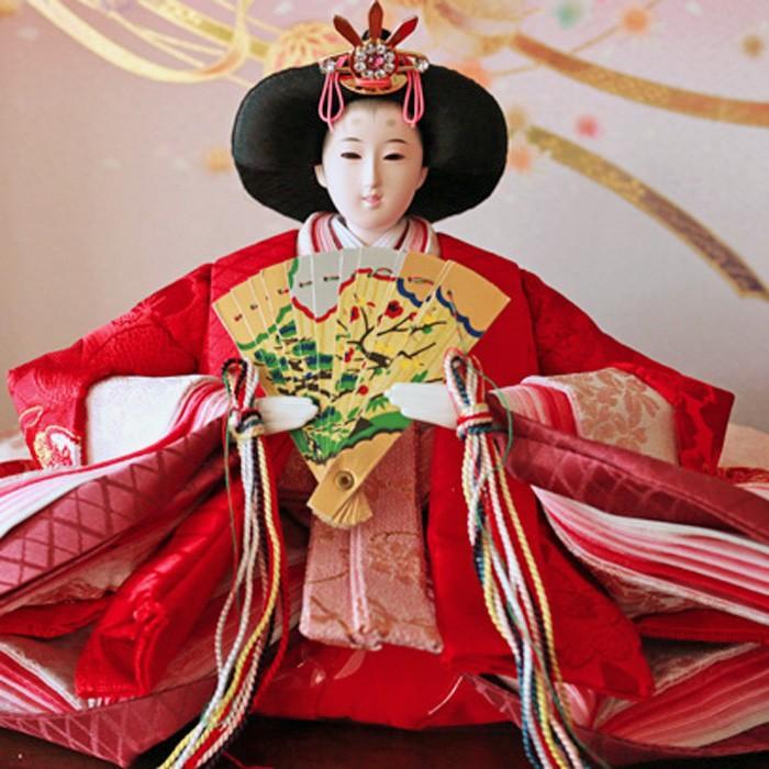 ひなせい 雛人形 三段飾り 収納飾り 「紗弥花雛」 おしゃれ 高級