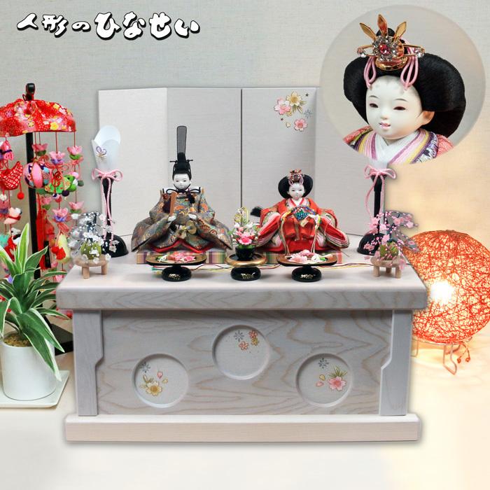 あなたに ピッタリ コンパクト飾り つき雛 かわいい 小さな おしゃれ 可愛い 収納飾り 丸顔 お雛様 ひな人形 お雛さま おひなさま おひな様 Tsuki 雛人形 五月人形のひなせい 通販 Yahoo ショッピング