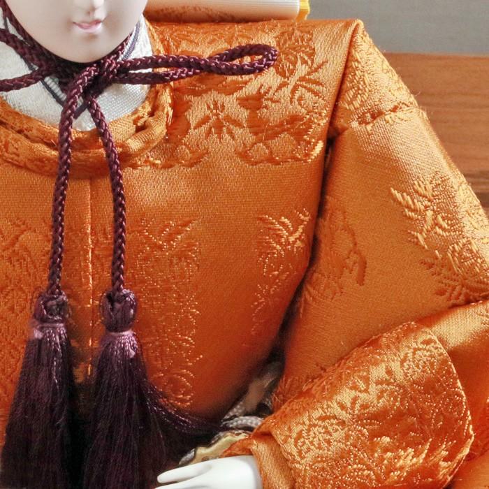 ひなせい 雛人形 収納飾り おしゃれ 「つむぎ雛」 コンパクト モダン