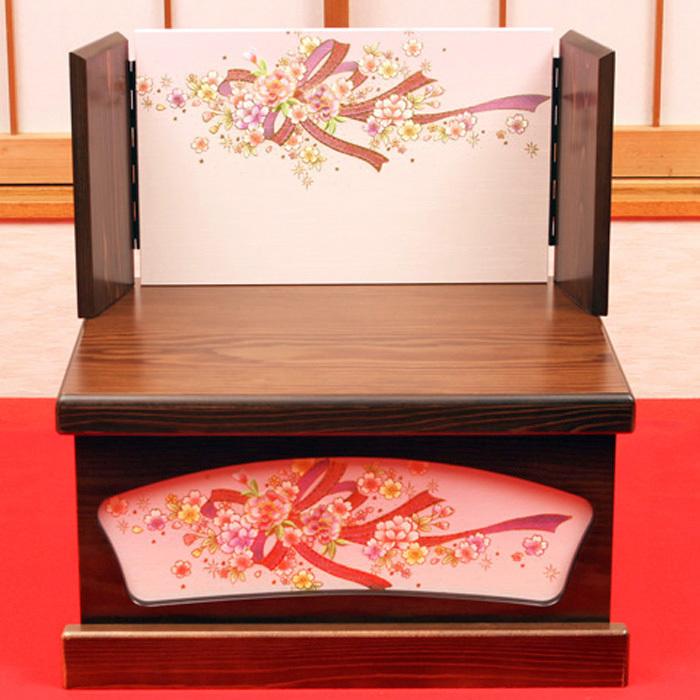 雛人形 コンパクト おしゃれ 収納飾り 「若菜雛・黒 」 ひな人形 お雛様 モダン インテリア お雛さま おひなさま | ひなせい | 14