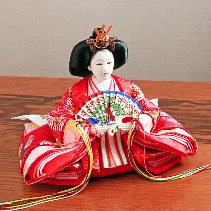 ひなせい 雛人形 次女 おしゃれ【若桜雛】優しい お顔 おひなさん お雛