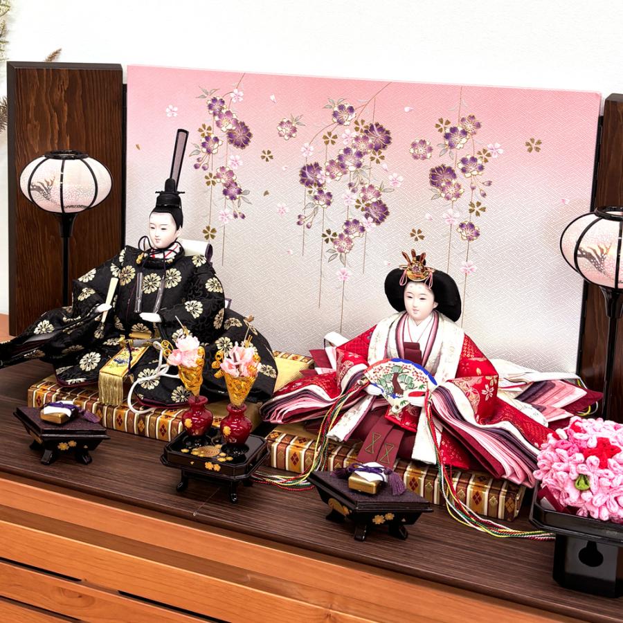 雛人形 お雛様 リバティ つまみ細工 おしゃれ くま ねこ うさぎ