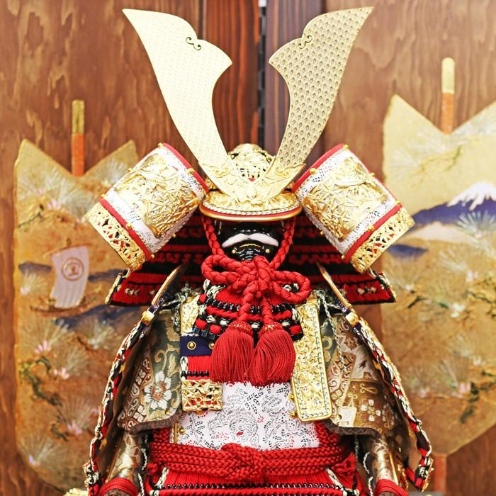 ひなせい 五月人形 鎧飾り おしゃれ / 竹虎々大鎧 忠保作 / 5月人形