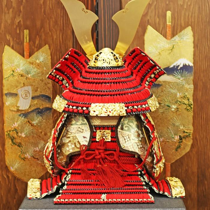 ひなせい 五月人形 鎧飾り おしゃれ / 竹虎々大鎧 忠保作 / 5月人形