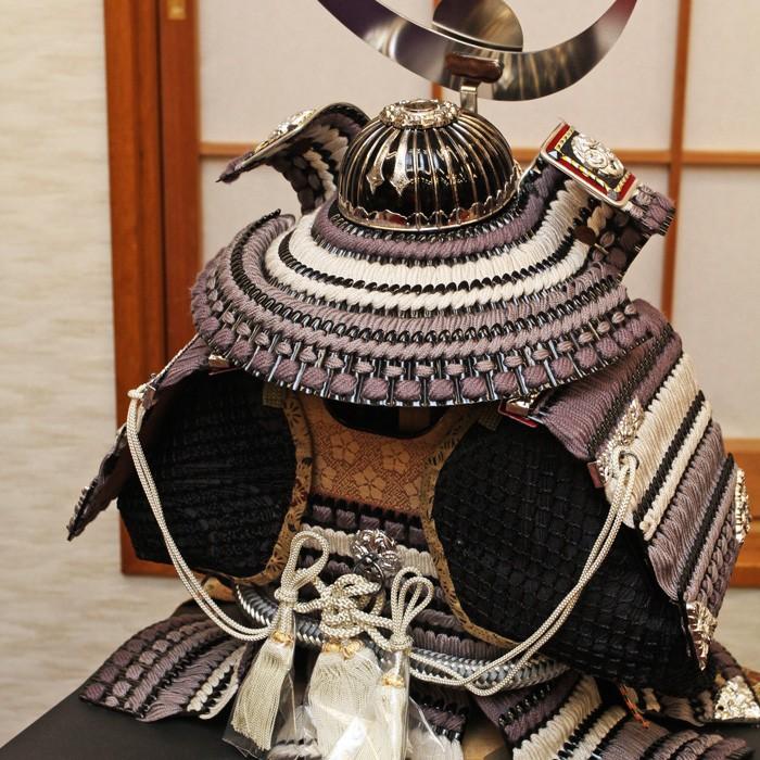 ひなせい 五月人形 鎧飾り おしゃれ / 10号 鎧 上杉謙信 / 5月人形