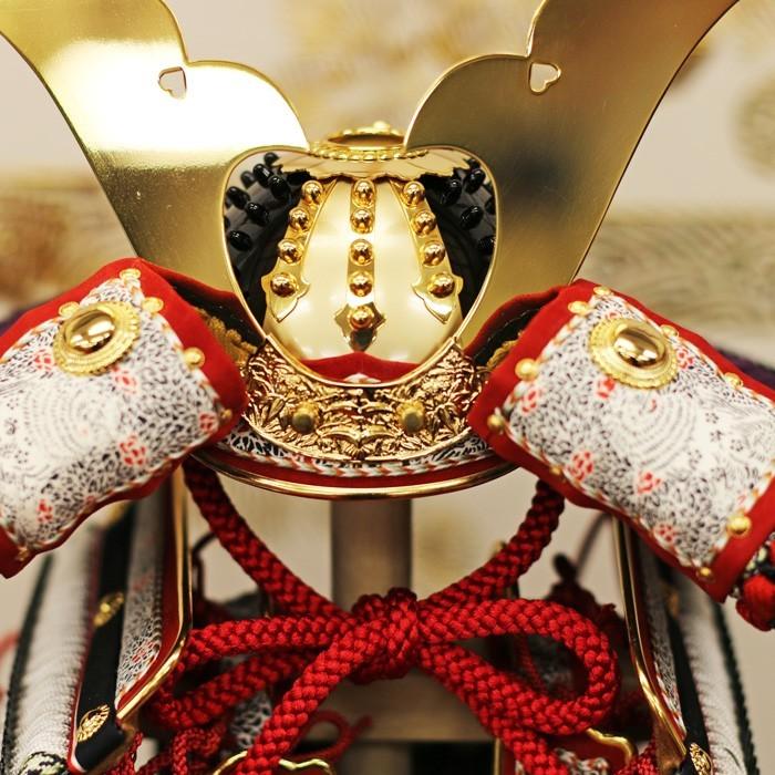 五月人形 鎧飾り 1/4 源義経 奉納 鎧 コンパクトモダン インテリア ひなせい 五月人形 鎧飾り / 1/4 源義経 加藤鞆美 奉納 鎧 2