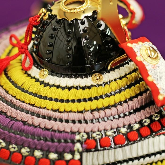 ひなせい 五月人形 鎧飾り / 1/4 源義経 加藤鞆美 奉納 鎧 2