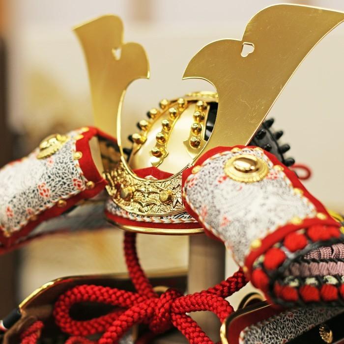 ひなせい 五月人形 鎧飾り / 1/4 源義経 加藤鞆美 奉納 鎧 2