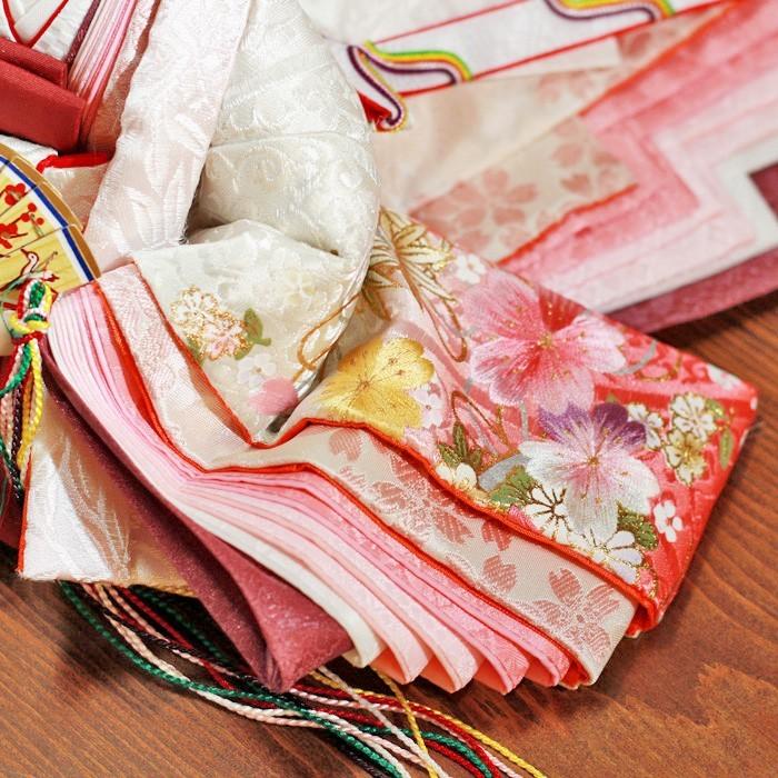 雛人形 三段飾り おしゃれ 「結芽花2」3段 段飾り ひな人形 お雛様 おひなさま | ひなせい | 10