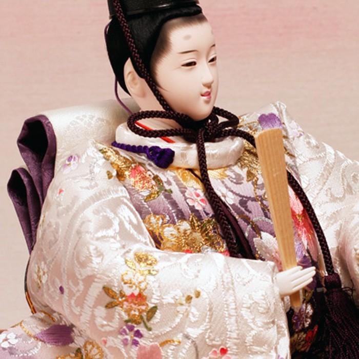 雛人形 三段飾り おしゃれ 「結芽花2」3段 段飾り ひな人形 お雛様 おひなさま | ひなせい | 11