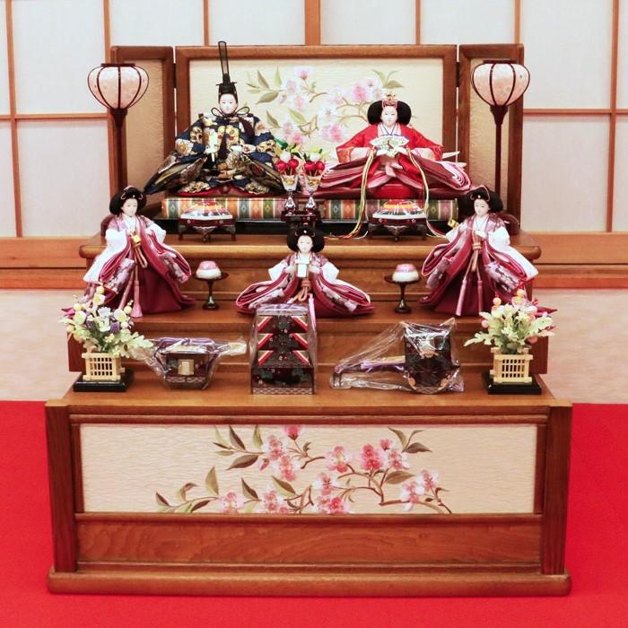 高級雛人形三段飾り♪