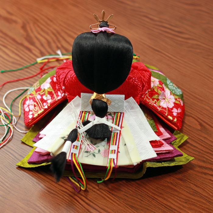 ひなせい 雛人形 コンパクト 高級 収納 「ゆず」おしゃれ 収納飾り 五
