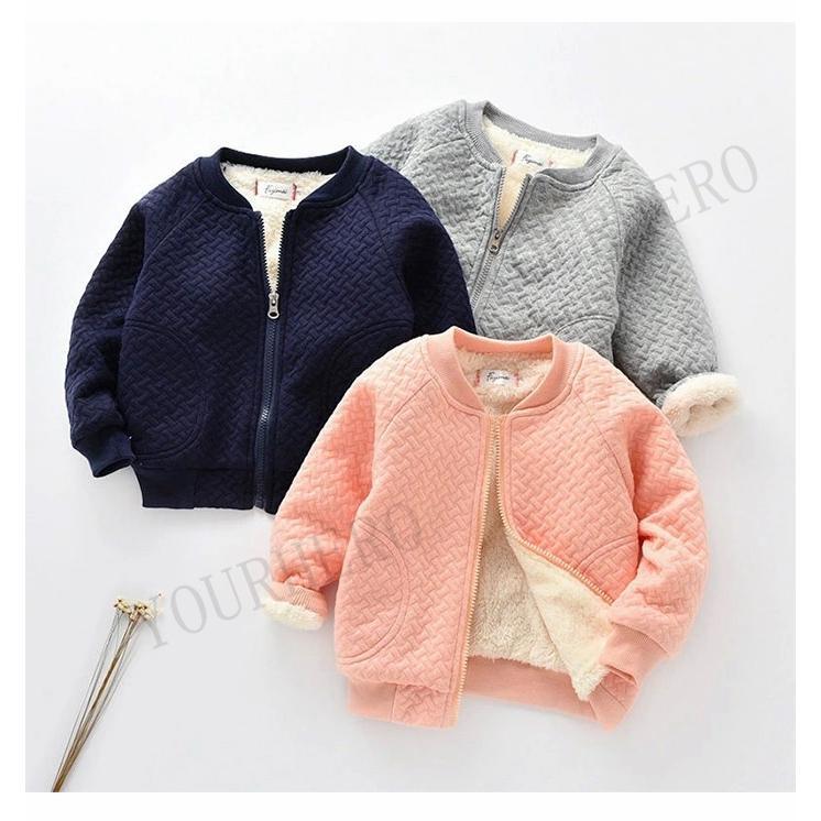 ベビーコート ベビー服 綿のジャケット 長袖 暖かい 男女兼用 児童用 男の子 女の子 防寒 軽量 赤ちゃん 秋冬用 子供服 プレゼント 贈り物に :h-top812-813425:ひなた企画 通販 中綿ジャケット ロングジャケット ベビー服 ベビーコート 子供服 男の子 女の子 赤ちゃん 秋冬用 綿のジャケット 長袖 帽子付きに綿入れの服 防寒 軽量 暖かい 男女兼用 3色 児童用 お誕生日祝い プレゼント 熊柄
