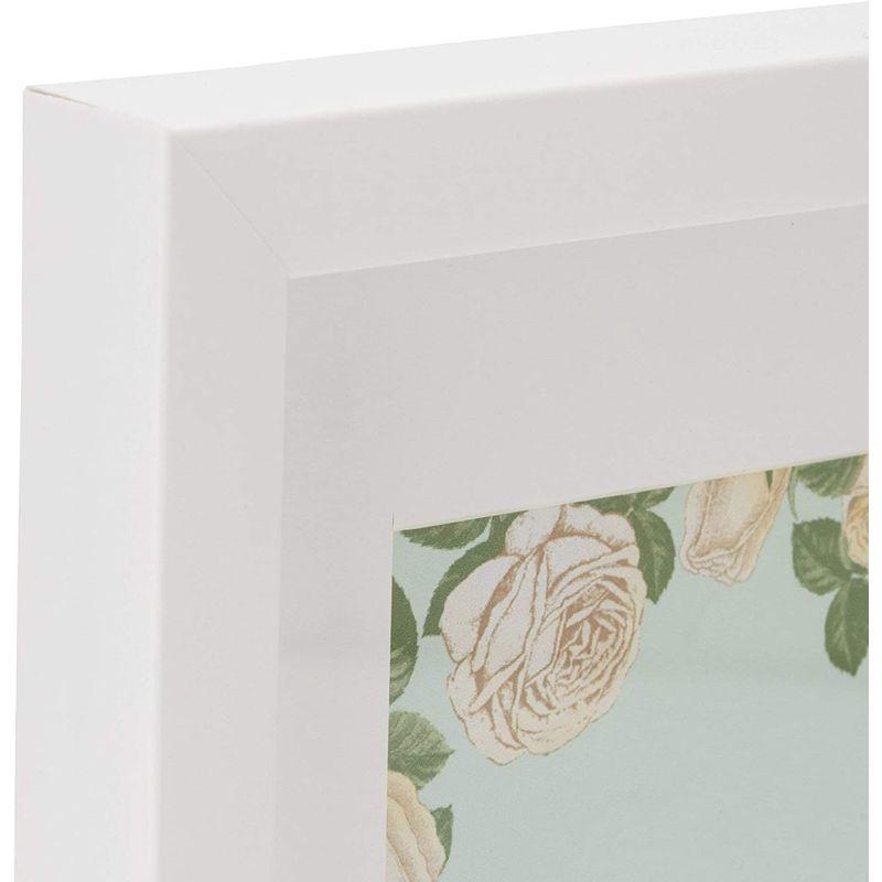 フランフラン 時計付きフラワー フォトフレーム ホワイト Hinatashop 通販 Yahoo ショッピング