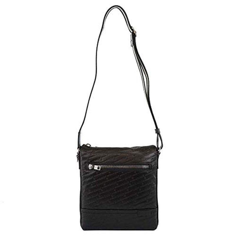 珍しい バリー Bally 並行輸入品 Black バリーストライプ 斜め掛け 斜めがけ メンズ ショルダーバッグ バッグ