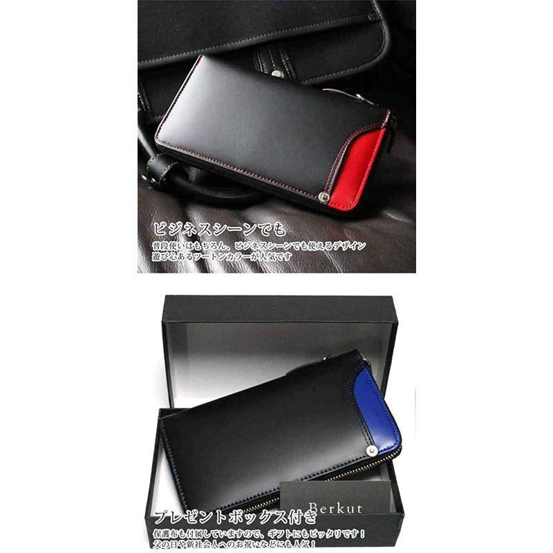 新品登場 本革 ブラック ブルー 牛革 二つ折り Ykk 2つ折り メンズ ロングウォレット ラウンドジップ 長財布 ラウンドファスナー 本革 財布 その他財布 Www Tsdinternational Com