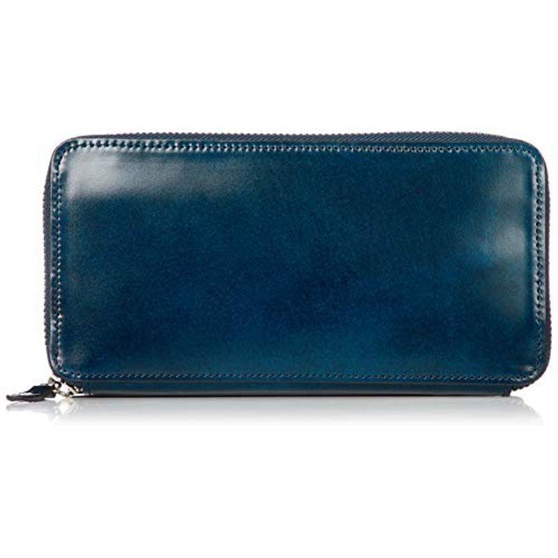 春夏新作 メンズ 財布 ミカド 長財布 ネイビー コードバン ファスナー日本製 財布 帽子 ファッション小物 Eloiministries Org