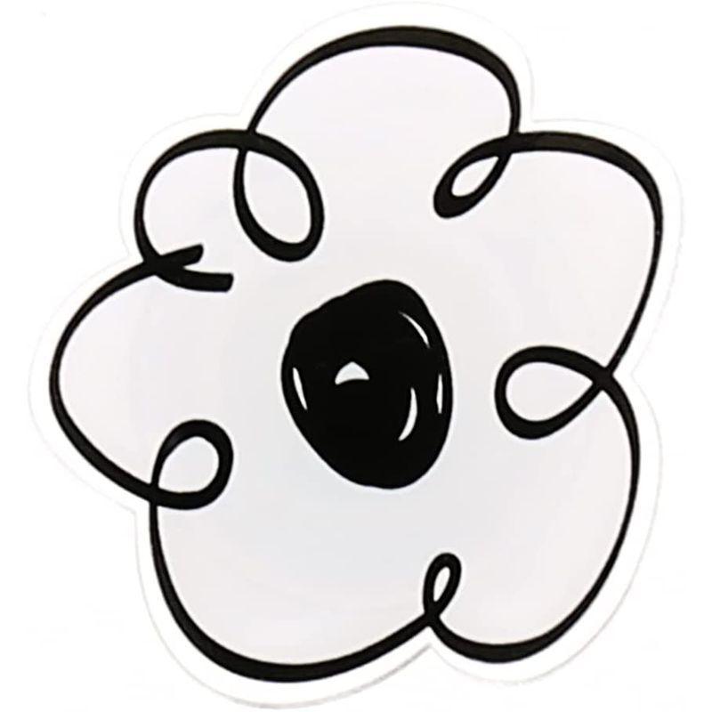 スマホグリップ 韓国 花 イラストフラワー グリップトック シンプル かわいい おしゃれ スマホスタンド Griptok 落下防止 ホワイ Hinatashop 通販 Yahoo ショッピング