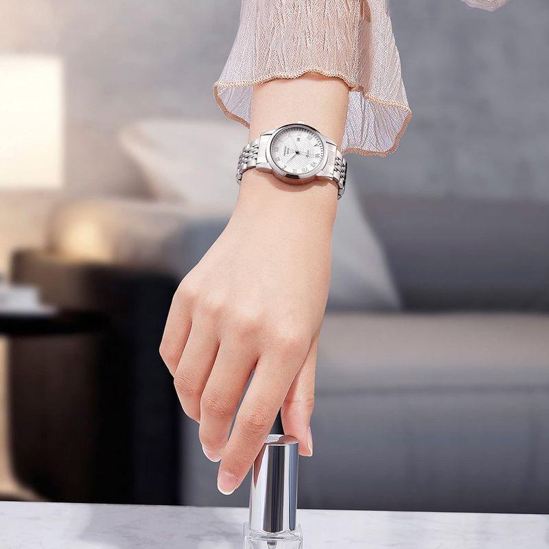 爆売り ウォッチ おしゃれ ステンレスベルト シンプル アナログ時計 クオーツ エレガント レディース 腕時計 ブランド 日 防水 人気 女性用時計 腕時計 Leauduvalenciennois Fr