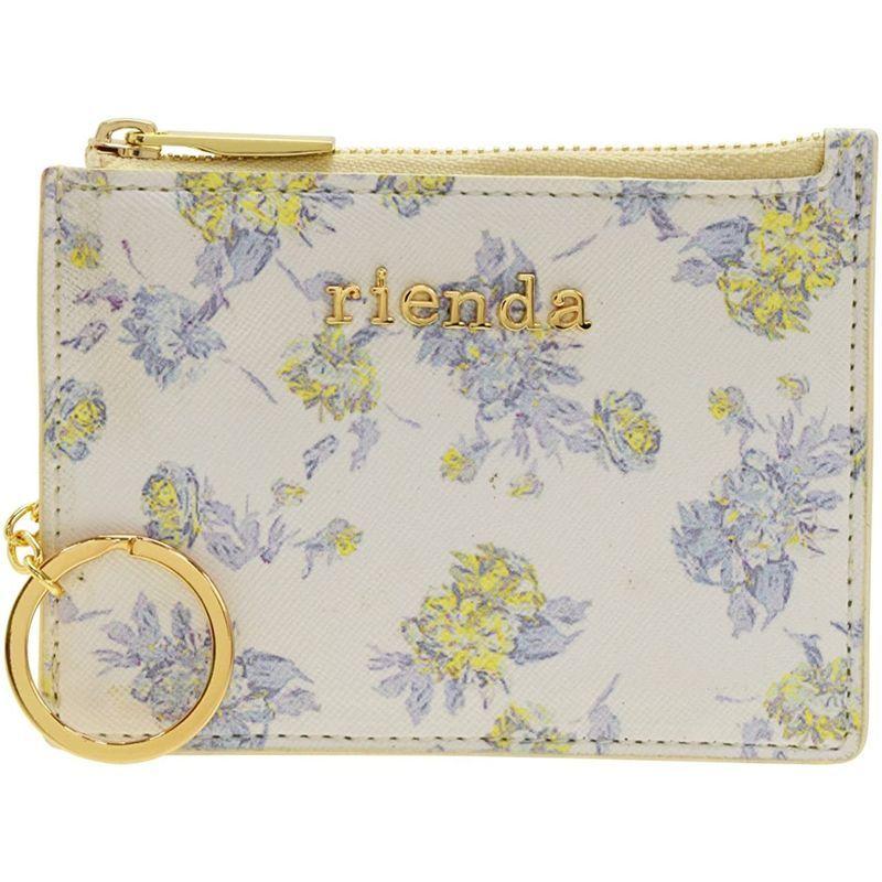 リエンダ Rienda パスケース カードケース 小銭入れ 定期入れ コインケース Idケース 花柄 R ホワイトフラ Hinatashop 通販 Yahoo ショッピング